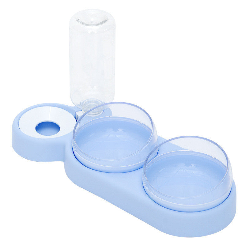 Automatic Dual Pet Feeder & Water Fountain