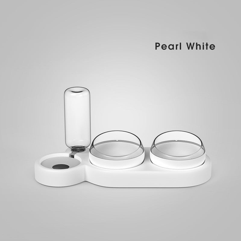 Automatic Dual Pet Feeder & Water Fountain