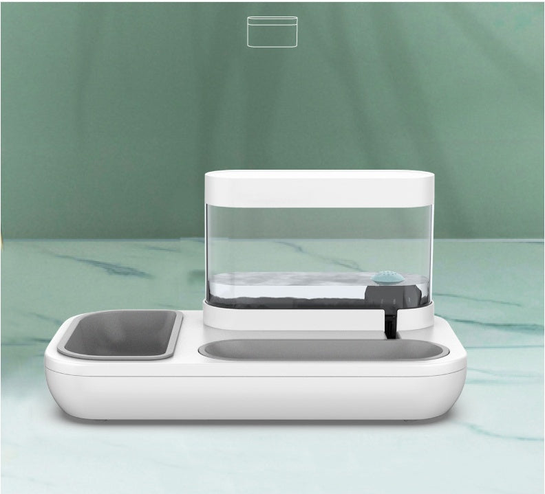 4-Style Automatic Pet Feeder & Drinking Fountain – 1.5L Capacity