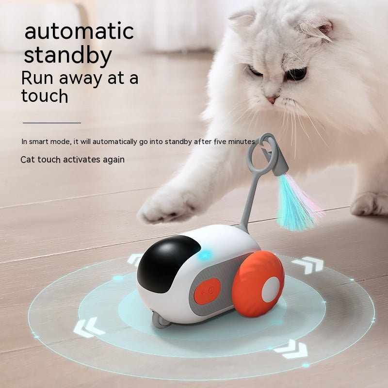 Remote Control Interactive Cat Car Toy – USB Rechargeable