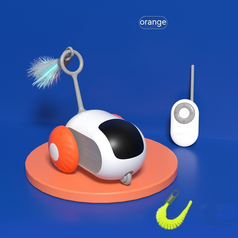 Remote Control Interactive Cat Car Toy – USB Rechargeable
