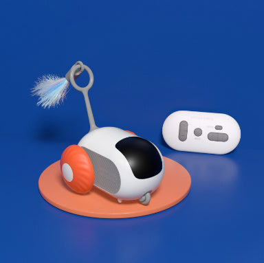 Remote Control Interactive Cat Car Toy – USB Rechargeable