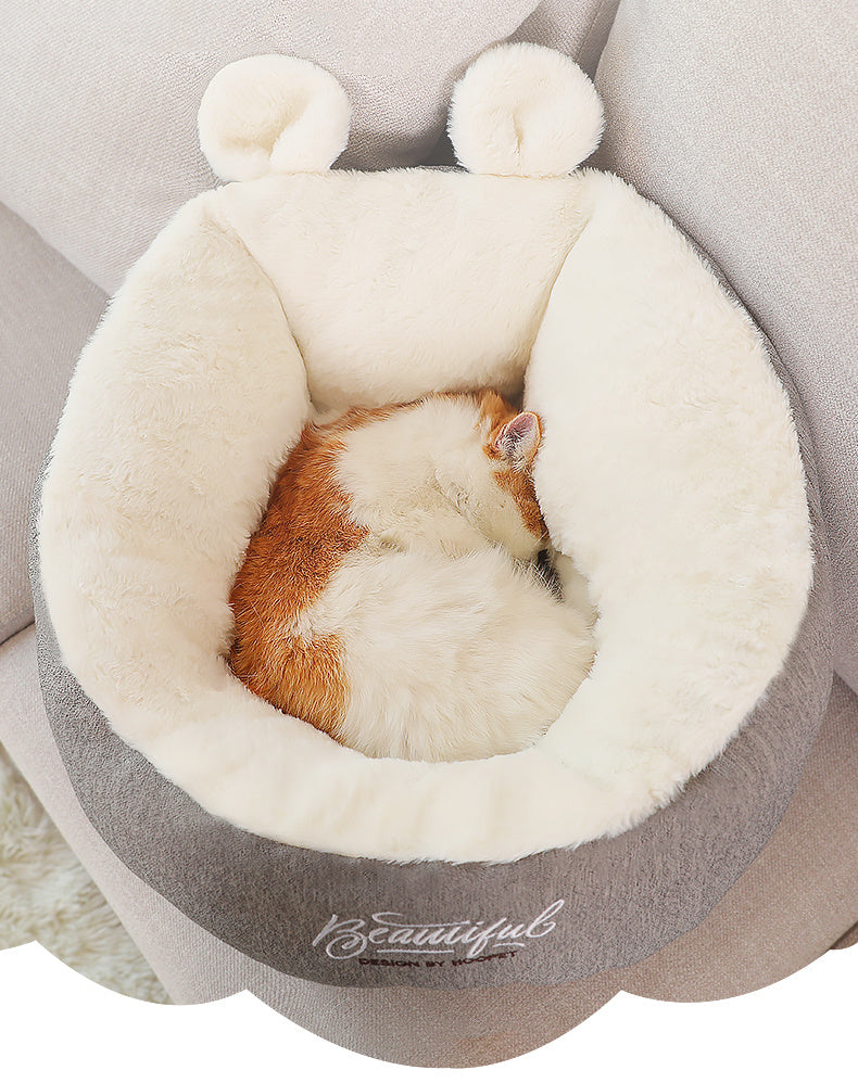 Warming Soft Sleeping Bag Pet Bed – Puppy Cushion