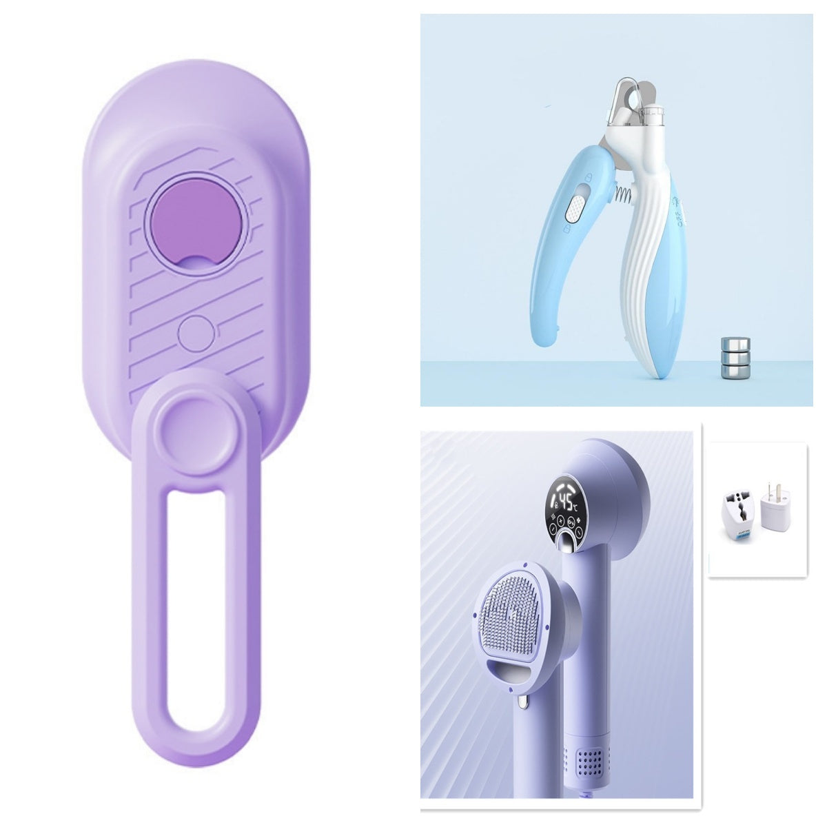 Dog & Cat Nail Clippers – LED & Rechargeable