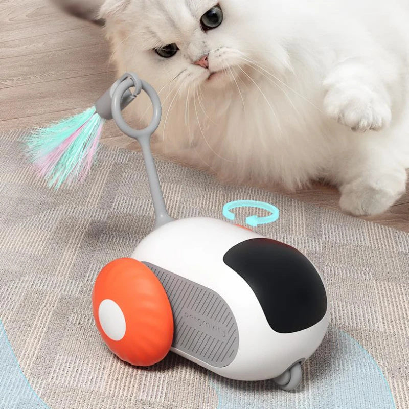 Remote Control Interactive Cat Car Toy – USB Rechargeable