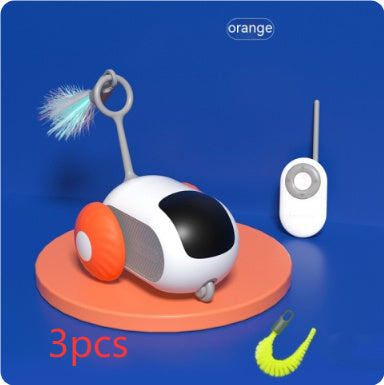 Remote Control Interactive Cat Car Toy – USB Rechargeable