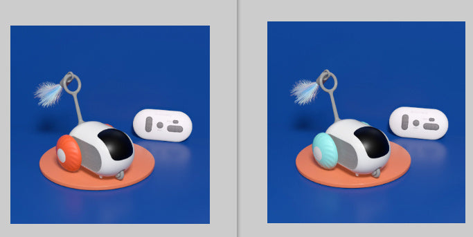 Remote Control Interactive Cat Car Toy – USB Rechargeable