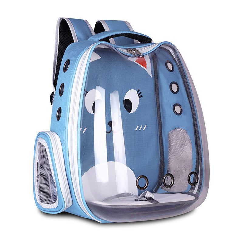 Breathable Pet Backpack – Comfortable Travel Space Bag