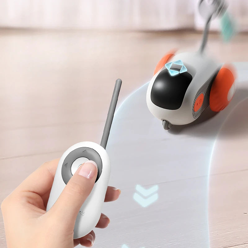 Remote Control Interactive Cat Car Toy – USB Rechargeable
