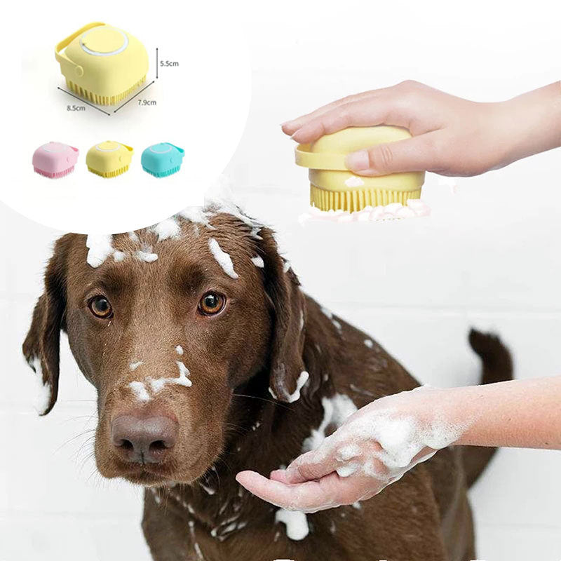 Silicone Grooming Glove Brush for Dogs & Cats