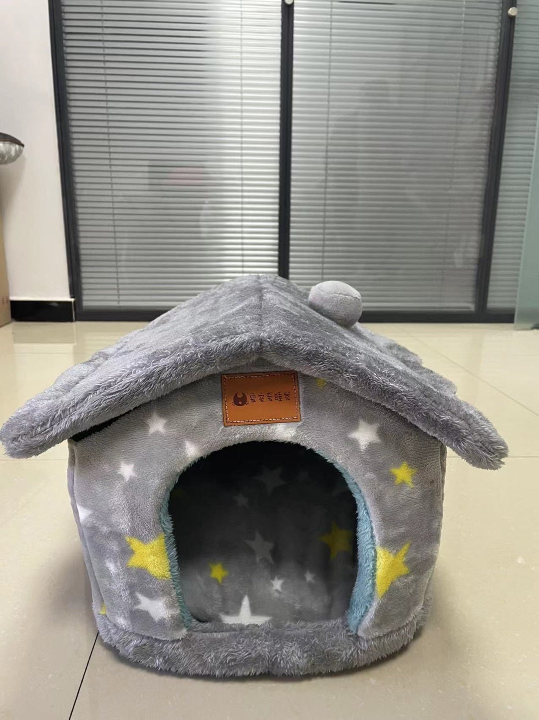 Foldable Warm Dog & Cat House – Removable Nest Kennel