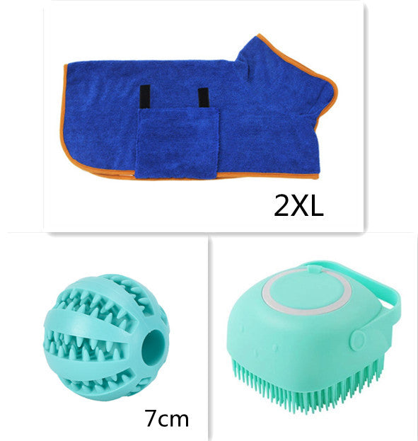 Silicone Grooming Glove Brush for Dogs & Cats