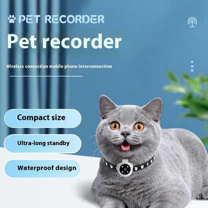 Pet Collar Camera with Motion Recorder