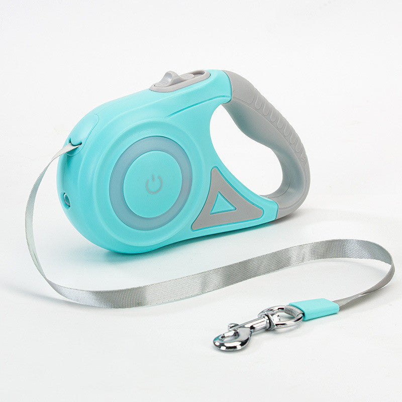 Retractable Dog Leash with Collar – For Small & Medium Pets