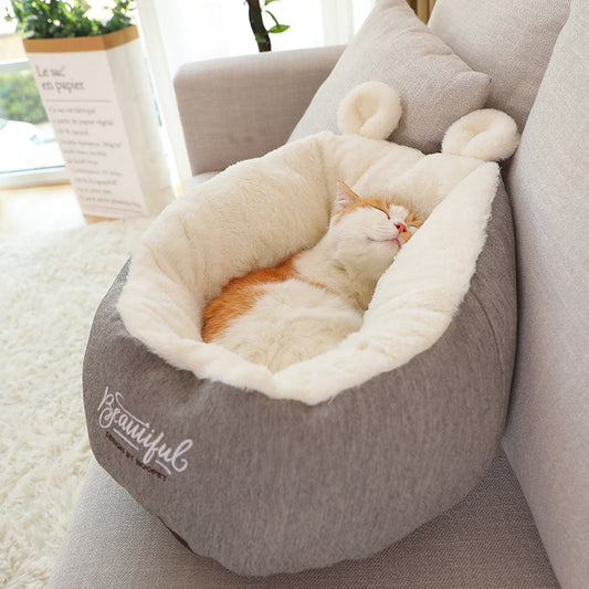 Warming Soft Sleeping Bag Pet Bed – Puppy Cushion