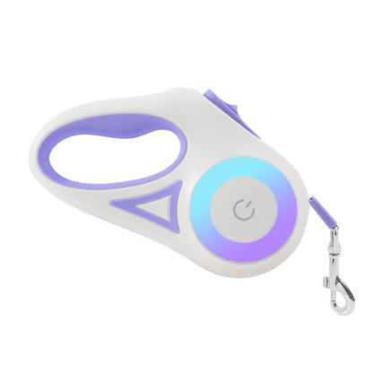 Retractable Dog Leash with Collar – For Small & Medium Pets