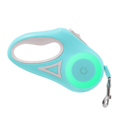 Retractable Dog Leash with Collar – For Small & Medium Pets