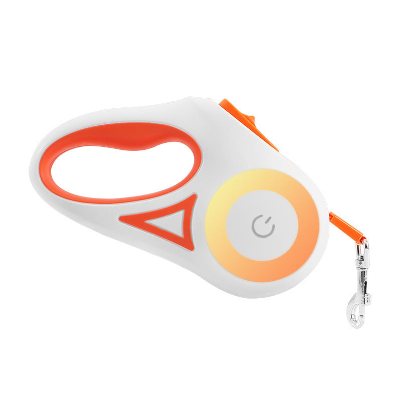 Retractable Dog Leash with Collar – For Small & Medium Pets