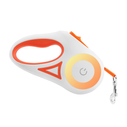 Retractable Dog Leash with Collar – For Small & Medium Pets