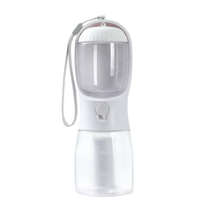 3-in-1 Portable Dog Water Bottle – Feeder & Waste Bag Holder